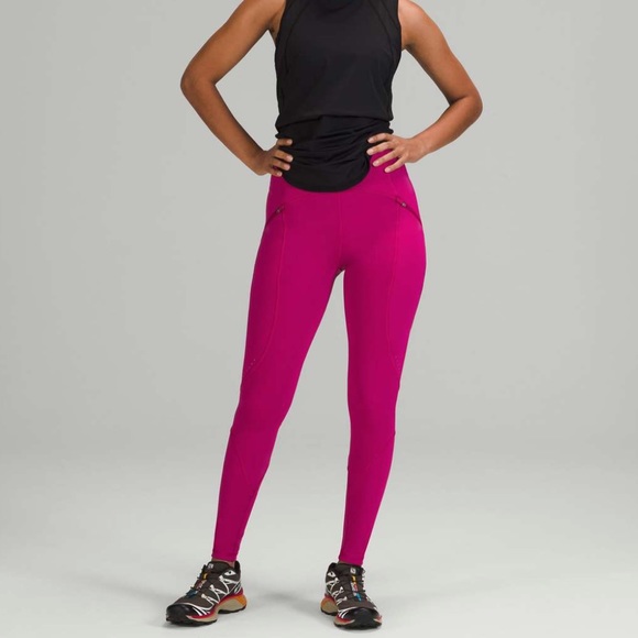 NWT Lululemon Rain Repellant HR Run Tight 28” - Picture 1 of 6